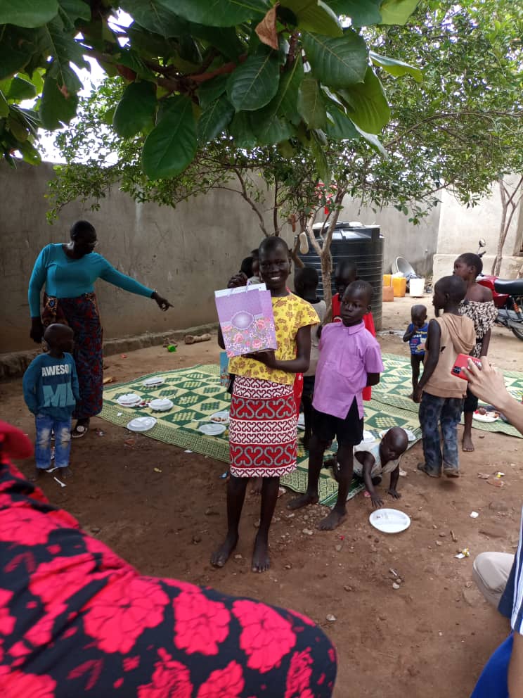 Children at Juba Rescue Centre